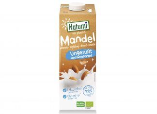 Bebida vegetal de almendra sin azúcar, de Natumi