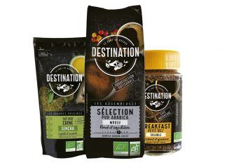 Cafés, cacaos, tés y mermeladas, de Destination