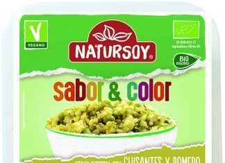 Sabor&Color: Arroz integral con guisantes y romerio