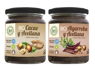 Cremas untables veganas y sin gluten, de Sol Natural