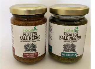 Pestos con Kale Negro, de Holoslife