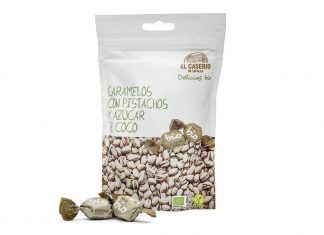 Caramelos pistachos y azúcar de coco, de El Caserío de Tafalla