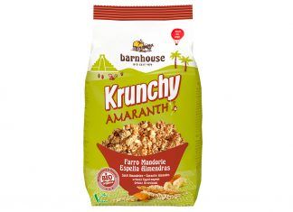 Krunchy de Amaranto, Espelta y Almendras, de Barnhouse