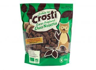 Corazón fundido de chocolate y avellana, de Crosti