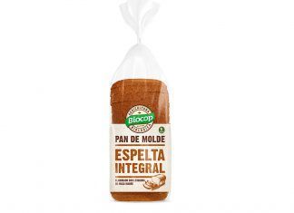 Pan de molde espelta integral y avena, de Biocop