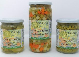 Nueva gama de verduras ecológicas, de Cal Valls