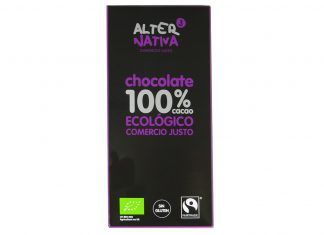 Nuevo chocolate 100% cacao, de AlterNativa3