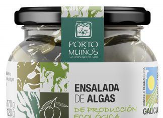 Ensalada de algas de producción ecológica, de Porto Muiños