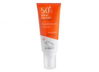 Spray solar cara & cuerpo SPF50+ Alga Maris, de Laboratoires de Biarritz