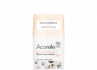 Desodorante stick extra suave, de Acorelle