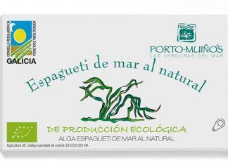 Espagueti de mar ecológico, de Porto Muiños