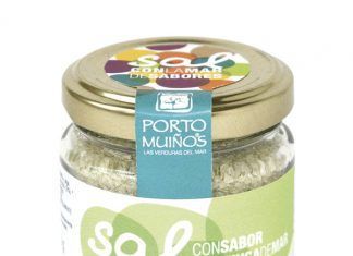 Sal con sabor a lechuga de mar de producción ecológica, de Porto Muiños