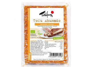 Tofu Ahumado con almendras y semillas de sésamo, de Taifun Tofu