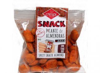 Snack de almendra picante, de Especias Crespí
