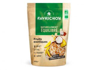 Muesli Cereales Tostados Frutas Exóticas, de Favrichon