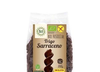 Fusilli trigo sarraceno bio sin gluten, de Sol Natural