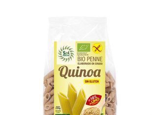 Penne quinoa con lino bio sin gluten, de Sol Natural