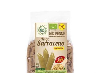 Penne trigo sarraceno con lino bio sin gluten, de Sol Natural