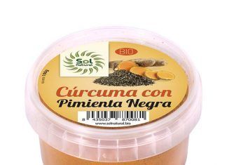 Cúrcuma con pimienta negra bio, de Sol Natural