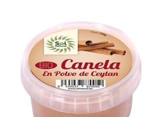 Canela en polvo de ceylán bio, de Sol Natural