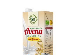 Bebida de avena con calcio vegetal sin gluten bio, de Sol Natural