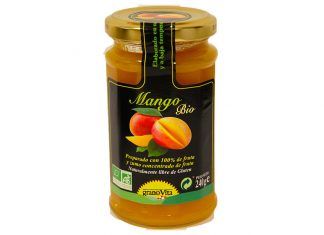 MERMELADA DE MANGO BIO 240 g. (SIN COCCIÓN)
