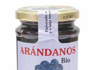 MERMELADA DE ARÁNDANO BIO 240 g. (SIN COCCIÓN)
