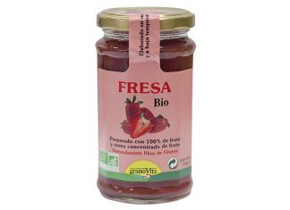 MERMELADA DE FRESA BIO 240 g. (SIN COCCIÓN)