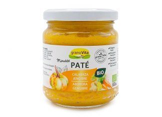 PATÉ MOUSSE CALABAZA Y JENGIBRE BIO 175 g