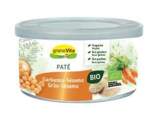 PATÉ DE GARBANZO-SÉSAMO BIO 125 g.