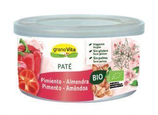 PATÉ DE PIMIENTO ASADO Y ALMENDRA BIO, 125 g.