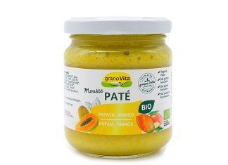PATÉ MOUSSE PAPAYA Y MANGO BIO 175 g.
