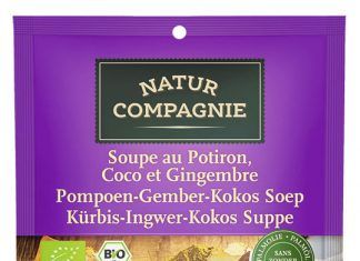 SOPA DE CALABAZA, COCO Y JENGIBRE BIO 40 g. (COCCIÓN)