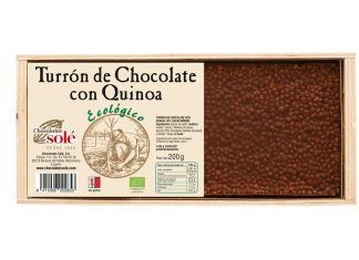 Turrón de Chocolate con Quinoa BIO 200 g