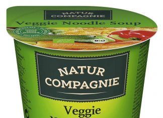 VASO DE SOPA DE VERDURAS CON ESPIRALES BIO 50 g.
