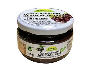 PATÉ ACEITUNA NEGRA DE ARAGÓN BIO 120 g.