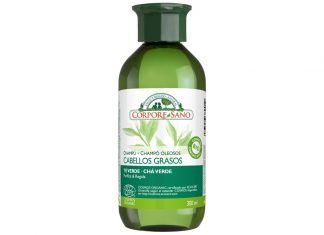 Champú Cabellos Grasos con Té Verde, de Corpore Sano