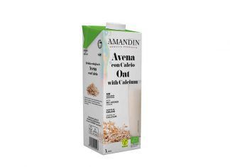 Bebida ecológica de avena con calcio, de Amandín