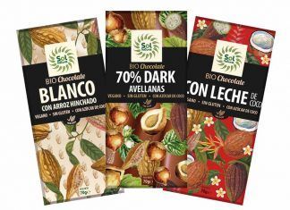 Chocolates veganos y sin gluten, de Sol Natural