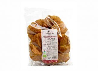 Croissant de espelta con margarina, de El Horno de Leña