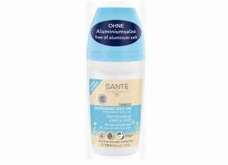 Desodorante roll-on extra sensitive, de Sante