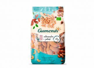 Almendra tipo pelado en bolsa compostable, de Gumendi