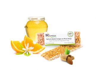 Barritas de almendra con miel de naranjo, de Bio Comercio