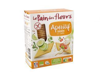 Cracker de cebolla para aperitivo, de Le Pain des Fleurs