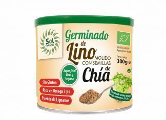 Germinado de lino molido, de Sol Natural