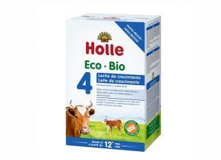 Leche de crecimiento eco 4, de Holle