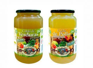 Caldo artesanal de verduras y pollo, de Hort del Silenci