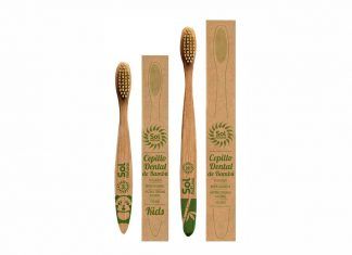 Cepillos dentales biodegradables de bambú, de Sol Natural