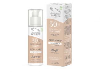 Crema facial color Marfil SPF 30, de Laboratoires Biarritz