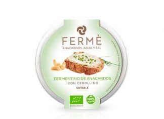 Fermentino de anacardos con cebollino untable, de Fermé